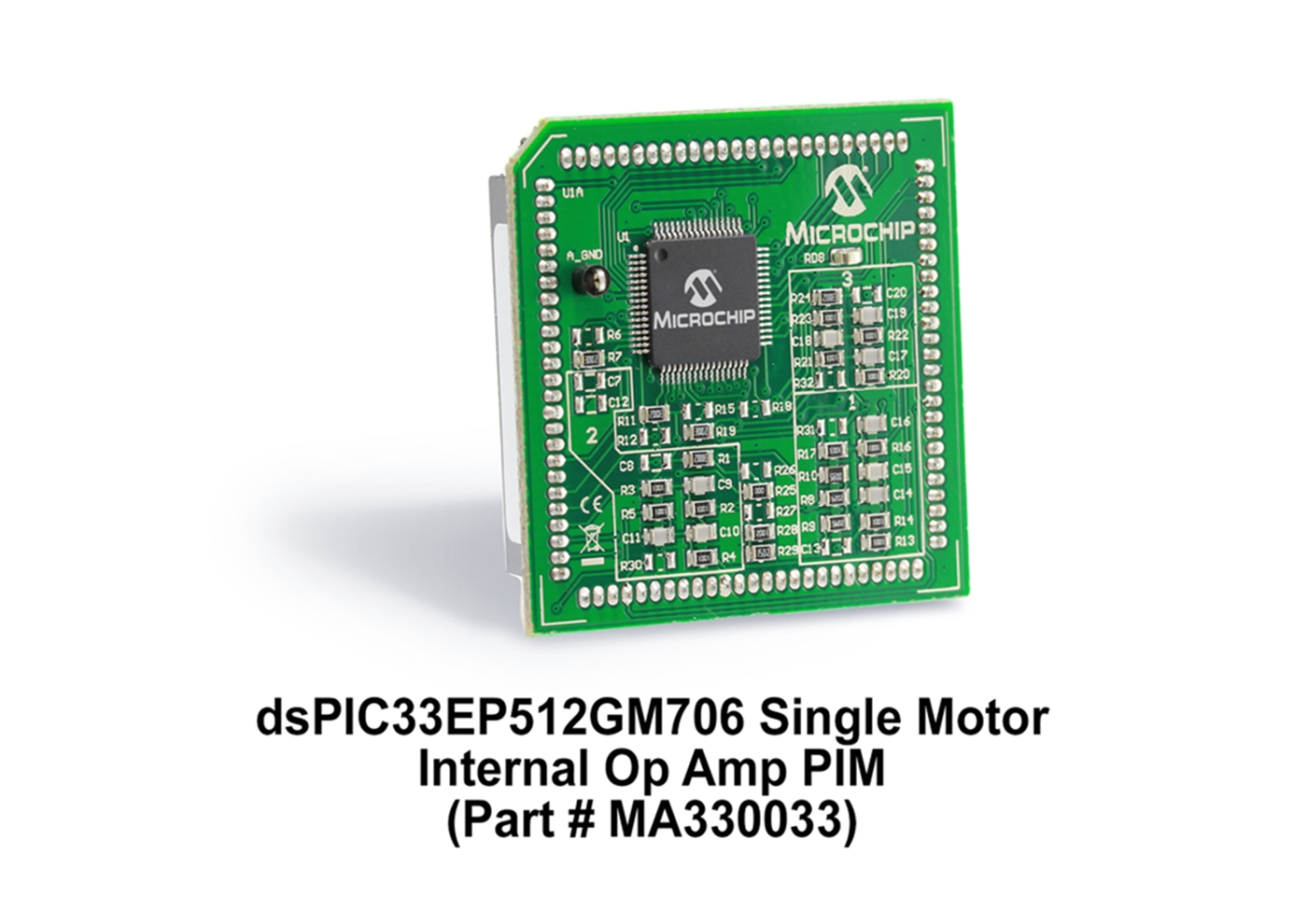 MA330033_dsPIC33EP512GM706 Single Motor Internal Op Amp PIM_Angle_7x5.jpg