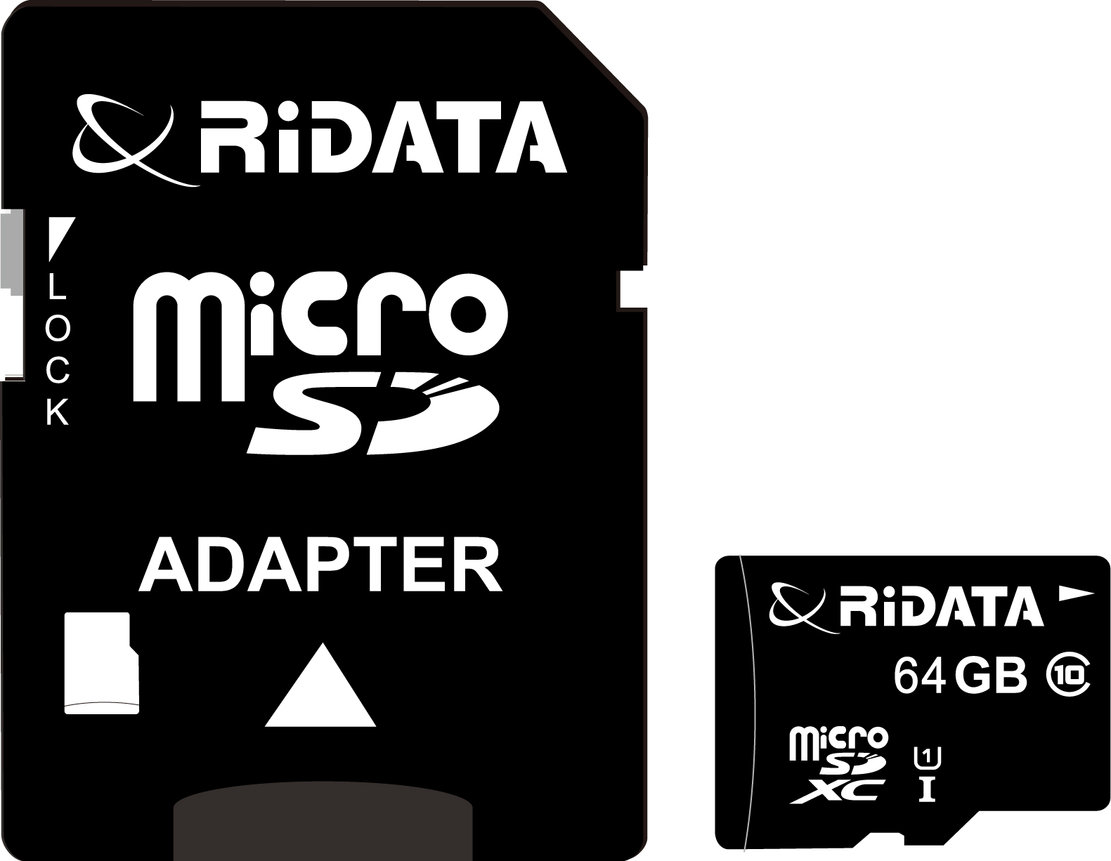mciroSDXC U1I C10 64GB Adapter本體照.jpg