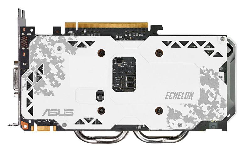 Echelon GTX 950 限量版電競顯示卡，採用軍規等級TUF元件，其中TUF電容使用壽命較標準.png