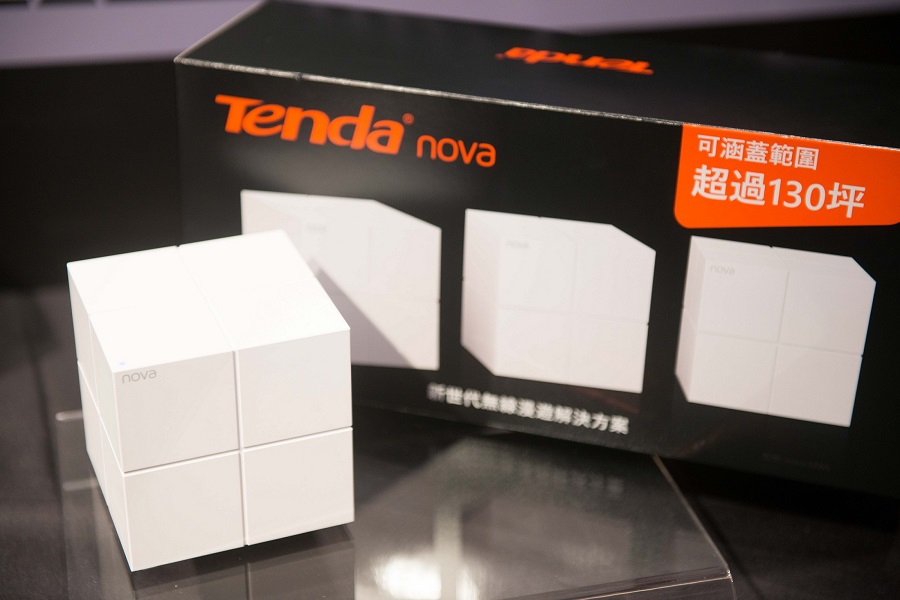 全球知名網路通信領導品牌Tenda於今（15）日推出新一代路由器--nova MW6魔方