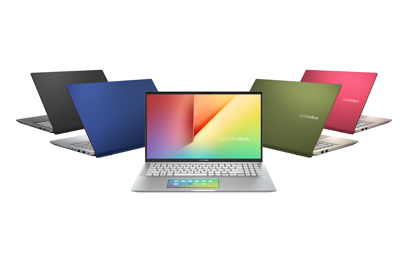 ASUS VivoBook S系列延推出銀定了、超能綠、不怕黑、藍不倒與狠想紅等五款配色供消費.png