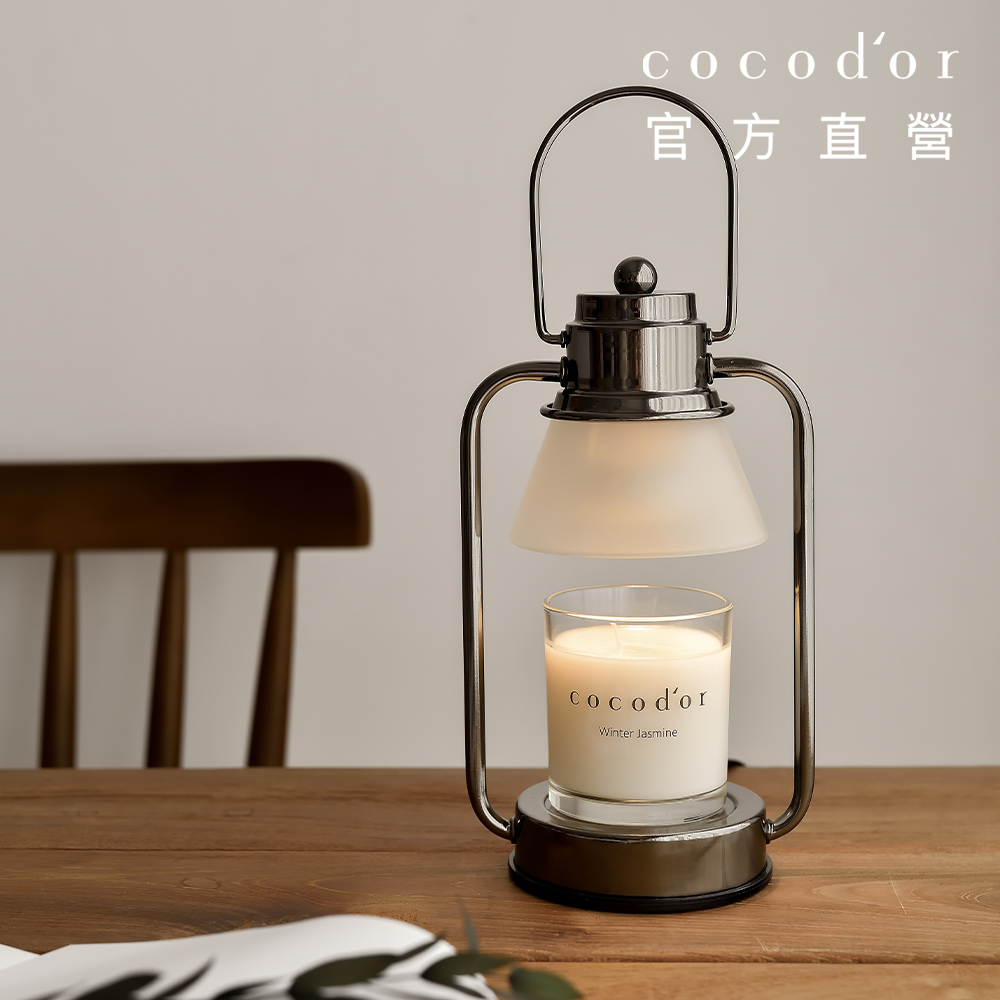 【cocodor】玫瑰金色小型融蠟燈，999元