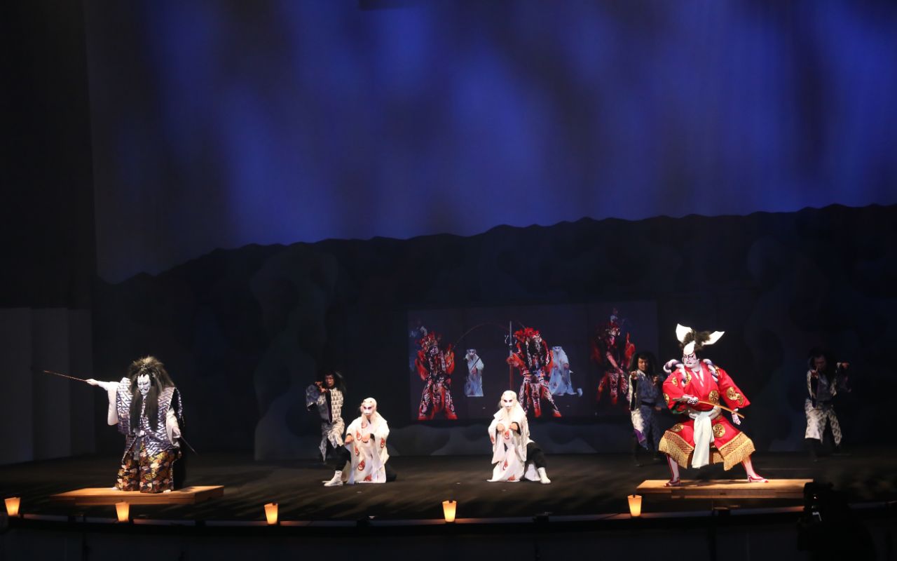 台北與大阪兩地會場實現超歌舞伎跨域共演
